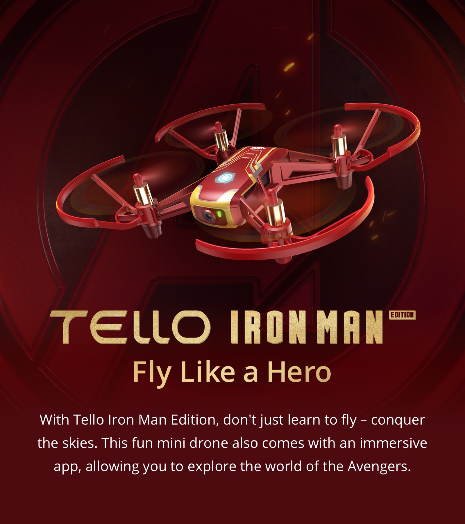 Tello Iron Man Eddition